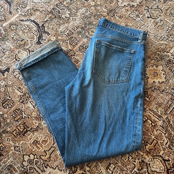 GAP Cheeky Straight High Rise Jean Size 31/ 12 Tall - Picture 8 of 8